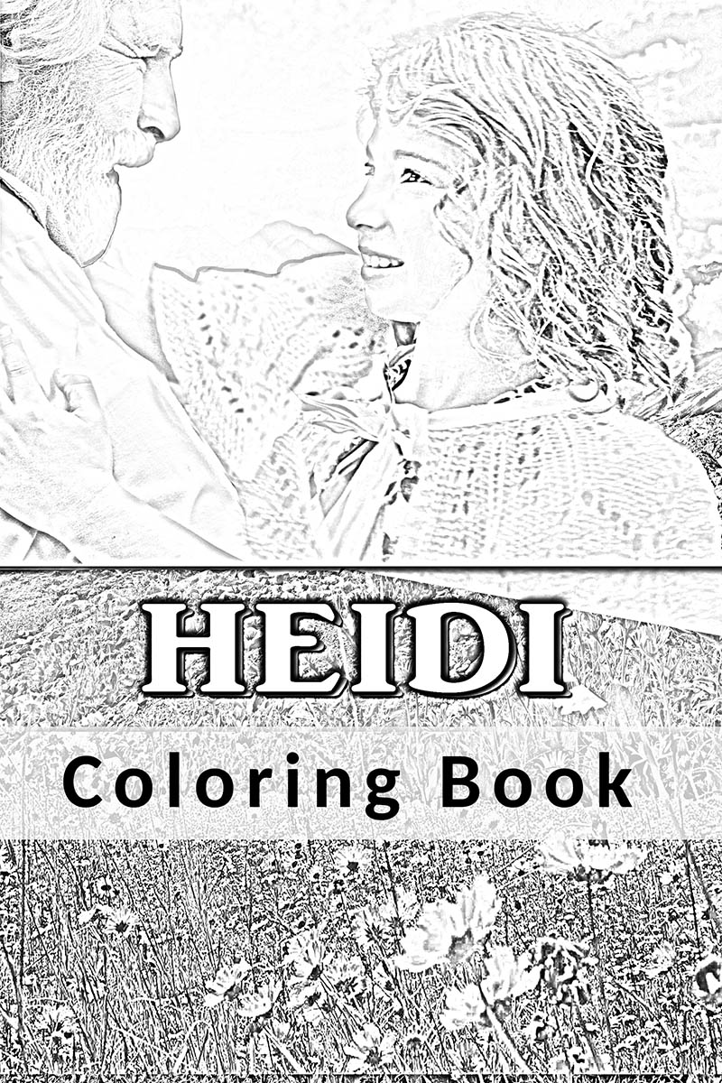 Heidi Coloring Book